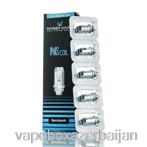 Vape Box Azerbaijan Vandy Vape NS Pen Replacement Coils 1.2ohm SS316L